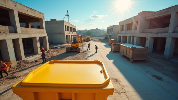 Assainissement, curage, bennes : le trio qui fait la différence sur un chantier propre